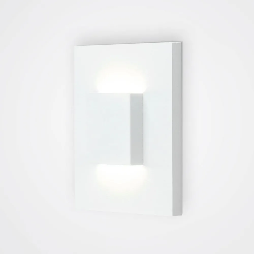 EVN Indbygningsspots > LQ230 LED-vægindbygningslampe, up/down, hvid