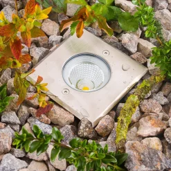 EVN Nedgravet Udebelysning > Meerkat LED indbygget gulvlampe, kantet, 3W