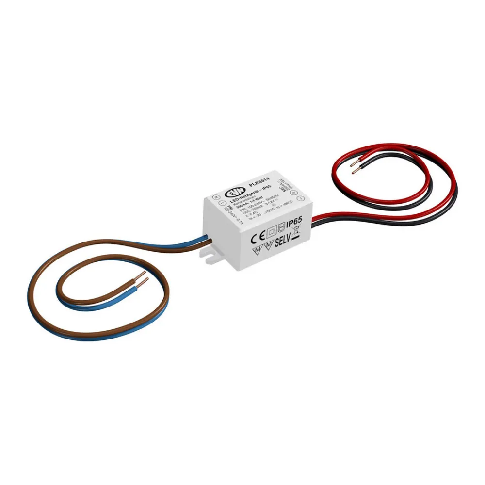 Driver Konstant Strøm ^ EVN PLK6514 LED-driver, 350 mA, 1-4W, IP65