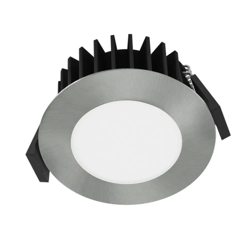 Loftlamper|Indbygningsspots ^ EVN Solido68 LED indbygningsloftlampe 10W krom