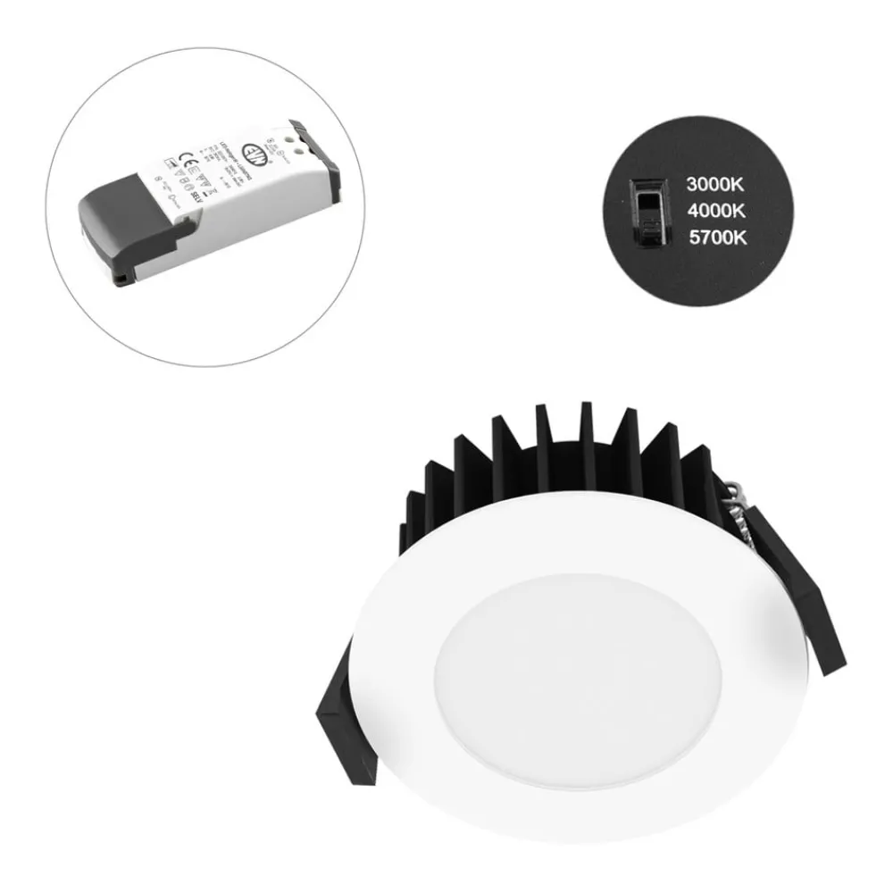 EVN Loftlamper > Solido68 LED indbygningsloftlampe 10W hvid