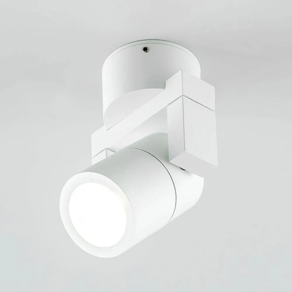 Arbejdsrum/Kontor|Spotlights ^ EVN 635001 spot til indbygning IP54 rundt hvidt
