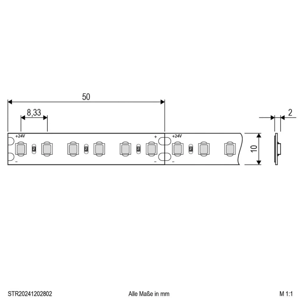 Led Strips ^ EVN STR5424 LED-stripe IP54 5 m 72 W 2.700 K