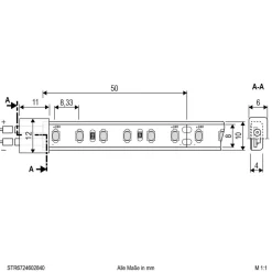 EVN Led Strips > STR6724 LED-strip IP67 5m 48W 4,000K