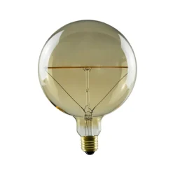 SEGULA Dæmpbar Led-Pære|Filament Pære > E27 5W globepære Ø15cm vintage guld 1,900K