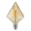 Trio Lighting Filament Pære > E27 4 W 2.700K Diamant LED-pære, ravgul