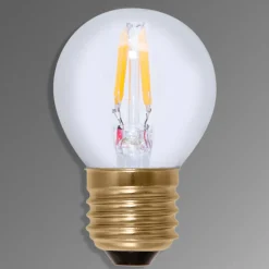 SEGULA Dæmpbar Led-Pære|Filament Pære > E27 3W 922 LED-dråbepære i kultrådslook