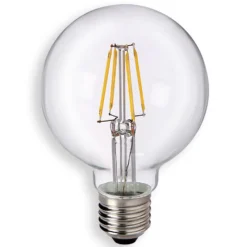 Sylvania Filament Pære|Led Pærer > E27 6W 827 LED globe G80 klar