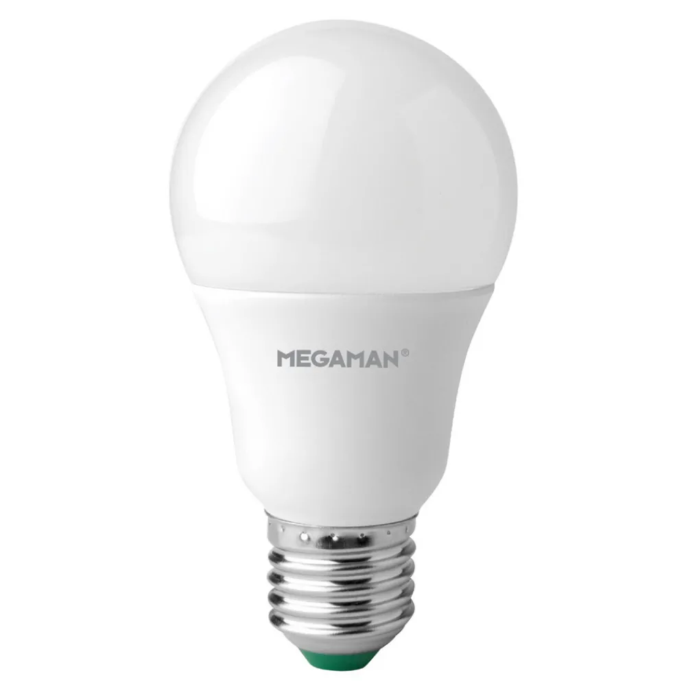 Led Pærer ^ MEGAMAN E27 5,5 W 840 LED-pære, mat