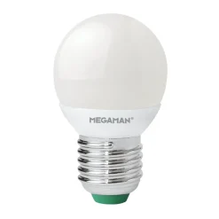 MEGAMAN Led Pærer > E27 3,5W mat LED-dråbepære, 2.800 K