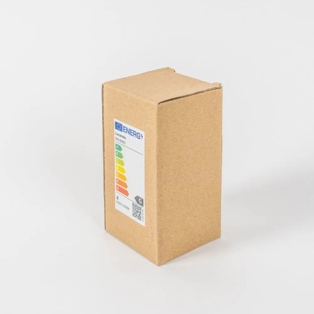 Dæmpbar Led-Pære|Filament Pære ^ Lucande E27 3,5W topforspejlet LED-pære A60, 2700K sølv