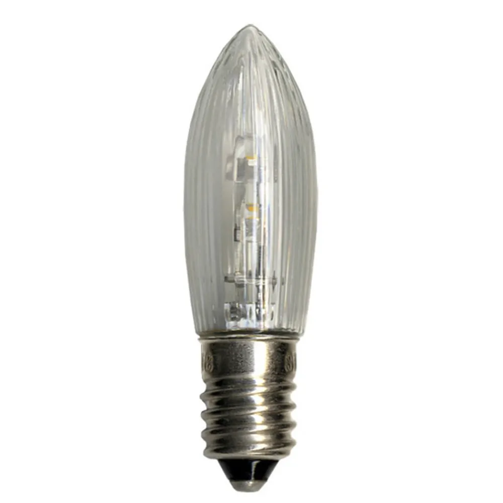STAR TRADING Led Pærer > E10 0,2 W 10-55 V LED-reservelyskilde 3-pak