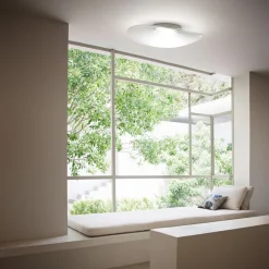 Fabbian Loftlamper > Loop - LED-loftlampe i glas, 3000K