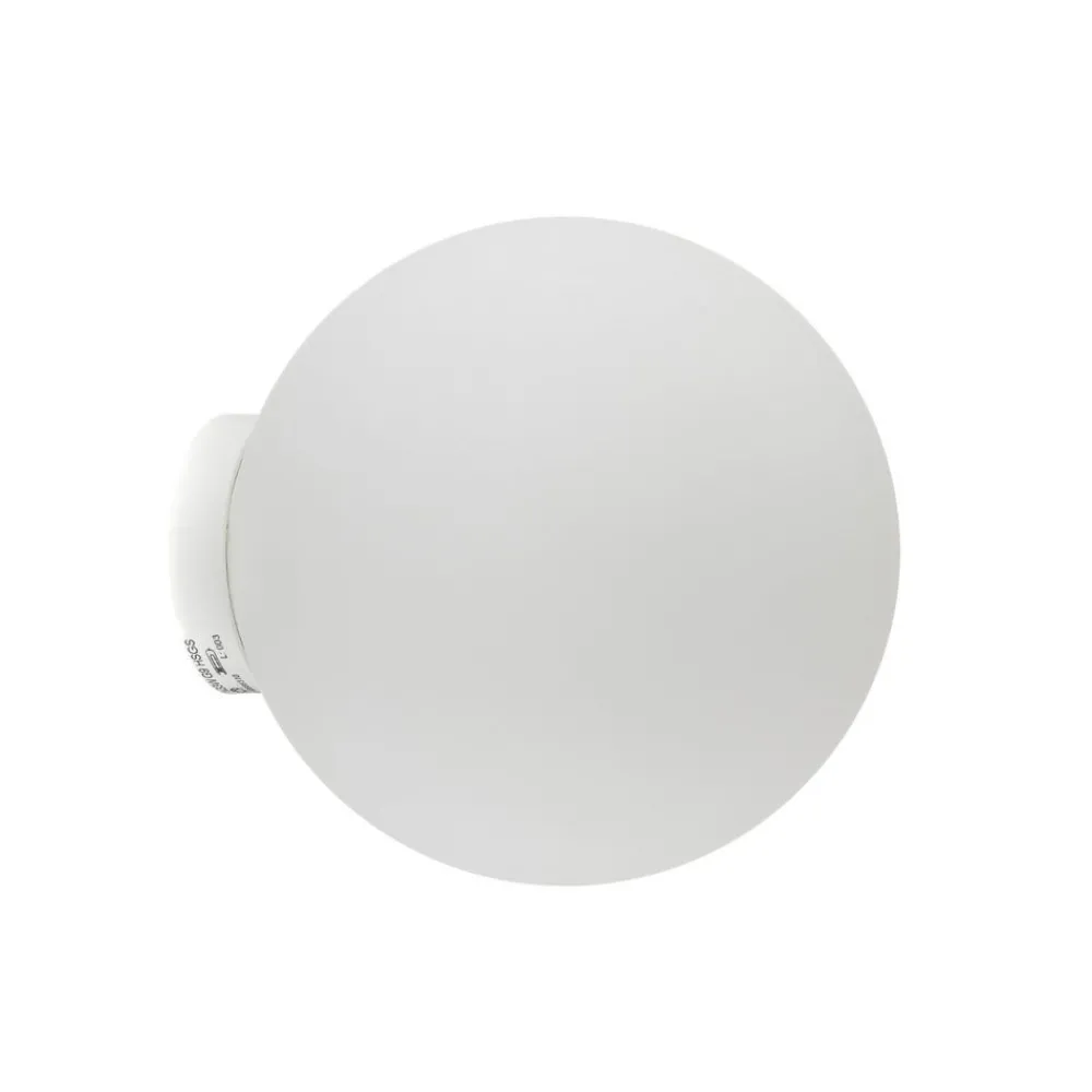 Fabbian Væg- Og Spejllamper > Lumi Sfera væglampe i glas, Ø 14 cm