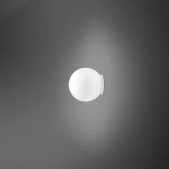 Væg- Og Spejllamper|Væglamper ^ Fabbian Lumi Sfera væglampe i glas, Ø 9 cm