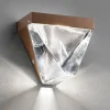 Fabbian Væglamper > Tripla - krystal-LED-væglampe, bronze