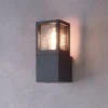 Deko-Light Væglamper > Facado II udendørs væglampe, grå/røggrå, bredde 11 cm, IP65