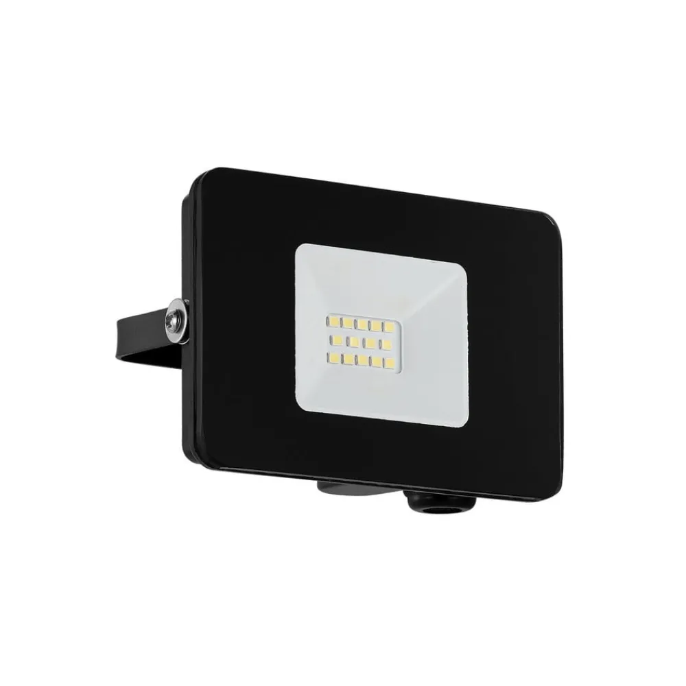 EGLO Udendørs Spot > Faedo 3 udendørs LED-spot, sort, 10 W