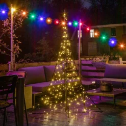 Fairybell Dekorationsbelysning|Julepynt > mast-juletræ 240 blinkende LED’er 200cm
