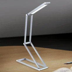 ORION Gang|Bordlamper > Falto LED genopladelig bordlampe, antracit, aluminium, justerbar