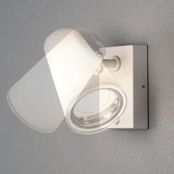 Konstsmide Væglampe Med Sensor > Fano udendørs LED-vægspot, med bevægelsessensor