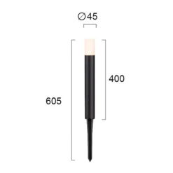 Viokef Udendørs Spot > Faro LED-lampe med jordspyd, IP65