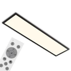 Gang|Loftlamper ^ Briloner Farvet LED-panel, dæmpbart, RGB, CCT, 100x25cm