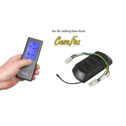 Loftventilatorer ^ CasaFan FB-FNK-D LCD Touch fjernbetjening med dæmpning