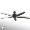 CasaFan Loftventilatorer > Femfløjet loftventilator Eco Elements brun