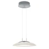 HELL Pendellamper|Pendellamper > Findus LED-pendellampe, mat nikkel/krom
