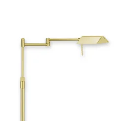 Knapstein Gulvlamper > FINN udsøgt LED-gulvlampe mat messing