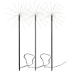 STAR TRADING Julepynt > Firework Outdoor LED-dekolampe, sæt m. 3, varmhvid