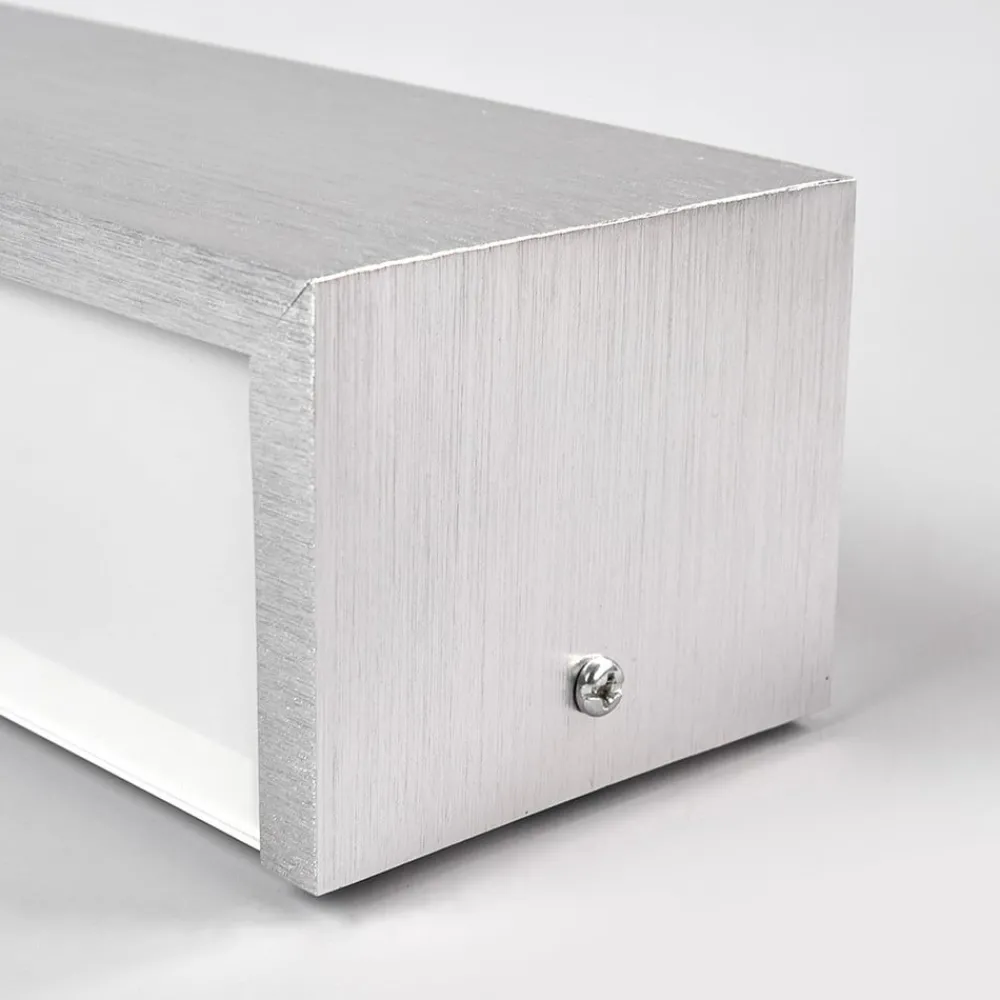 Lindby Væglamper|Væglamper > Firkantet aluminiums LED-væglampe Ranik