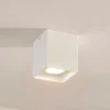 Loftlamper|Loftlamper ^ Arcchio Firkantet påbygnings downlight Carson i hvid