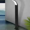 Gadebelysning ^ EGLO Fiumicino LED-gadelampe, buet form