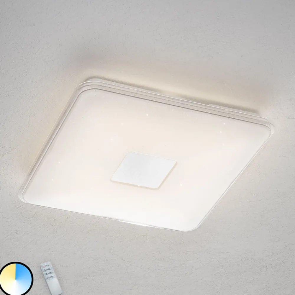 Trio Lighting Loftlamper|Loftlamper > Fjernbetjent, kantet LED loftslampe Samurai