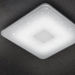 Trio Lighting Loftlamper|Loftlamper > Fjernbetjent, kantet LED loftslampe Samurai