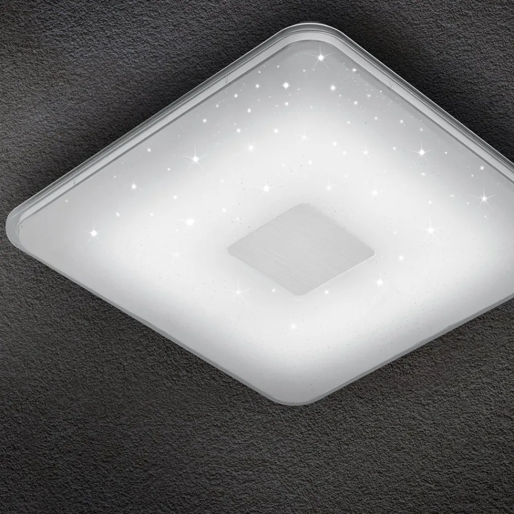 Trio Lighting Loftlamper|Loftlamper > Fjernbetjent, kantet LED loftslampe Samurai