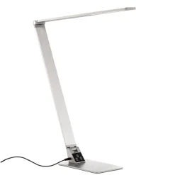 Arbejdsrum/Kontor|Bordlamper ^ Fabas Luce Flad LED-skrivebordslampe Wasp af aluminium