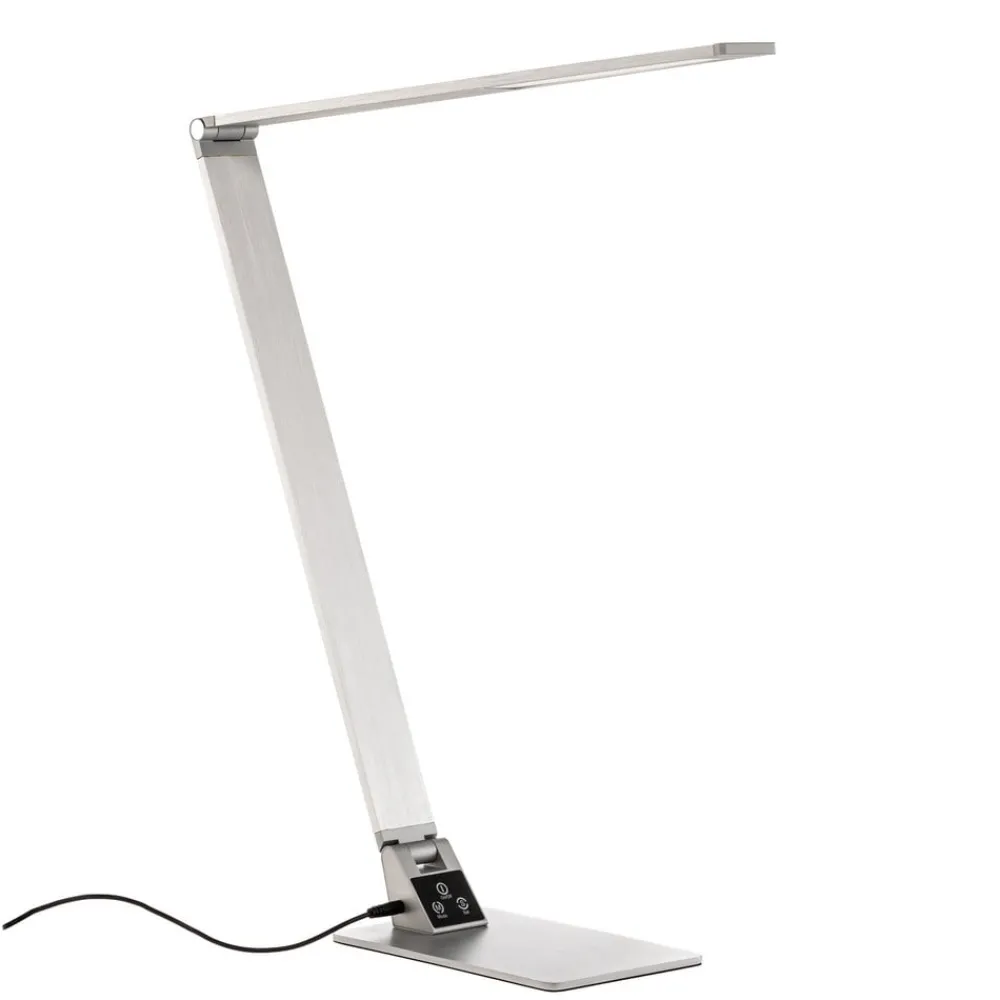 Arbejdsrum/Kontor|Bordlamper ^ Fabas Luce Flad LED-skrivebordslampe Wasp af aluminium