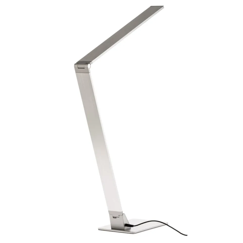 Arbejdsrum/Kontor|Bordlamper ^ Fabas Luce Flad LED-skrivebordslampe Wasp af aluminium