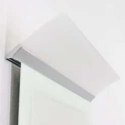Væg- Og Spejllamper|Væglamper ^ Ebir Flad LED-spejllampe Angela, IP44, 50 cm
