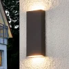 Væglamper ^ Lucande Flad LED-udendørsvæglampe Corda