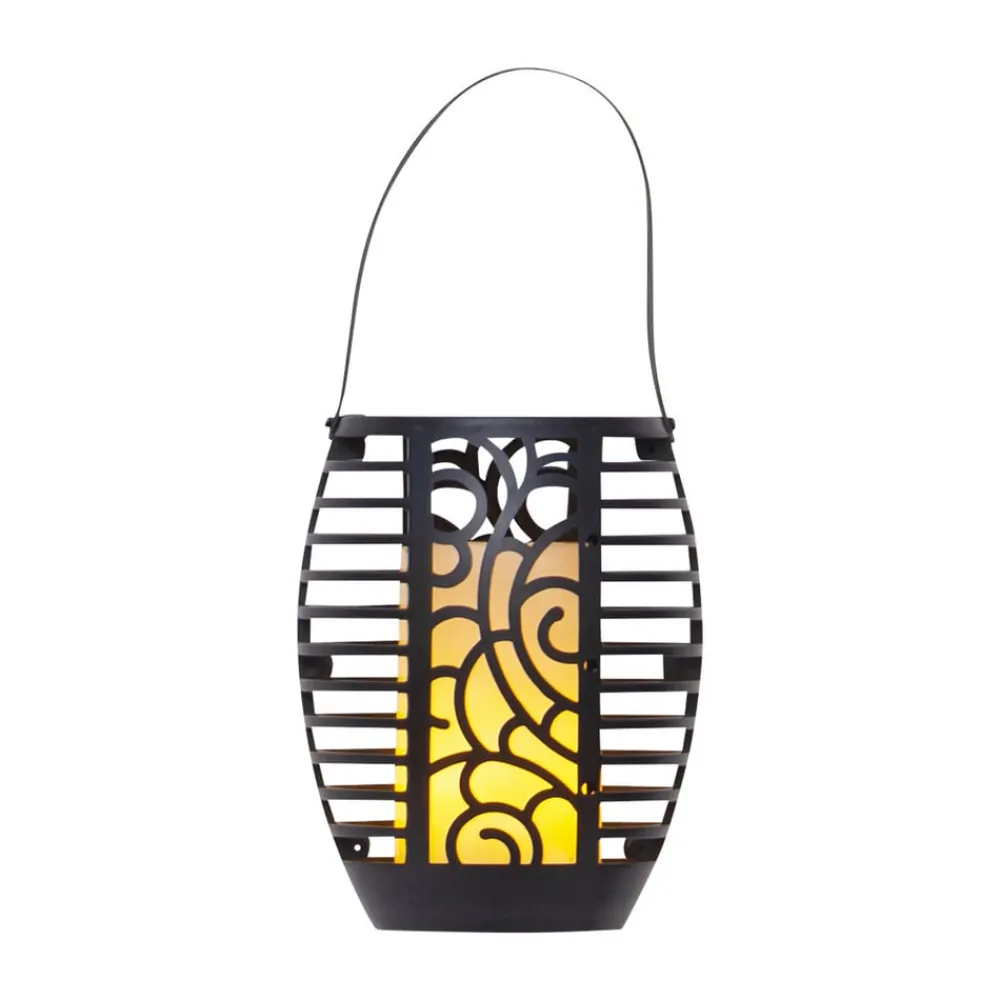 Dekorationsbelysning|Solcellelamper ^ STAR TRADING Flame LED-solcellelampe, tre anvendelsesmuligheder, 42 cm