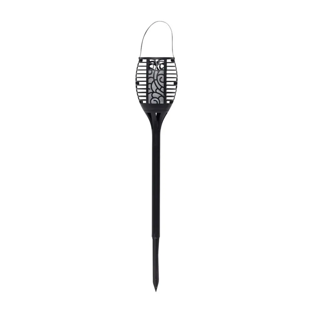Dekorationsbelysning|Solcellelamper ^ STAR TRADING Flame LED-solcellelampe, tre anvendelsesmuligheder, 42 cm