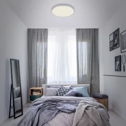 Briloner Arbejdsrum/Kontor > Flame Star LED-loftlampe, 840, Ø38,7 cm, sølv