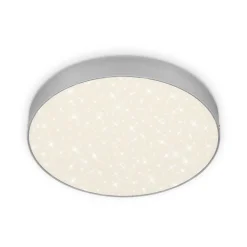 Briloner Loftlamper > Flame Star LED-loftslampe, Ø 28,7 cm, sølv