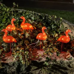 Konstsmide Season Dekorationsbelysning > Flamingo LED dekorationslys i et sæt med 5 stk
