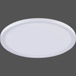 Loftlamper ^ JUST LIGHT. GmbH Flat LED-loftlampe, CCT, Ø 40 cm, hvid