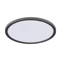 JUST LIGHT. GmbH Loftlamper > Flat LED-loftlampe CCT, Ø 40 cm, sort